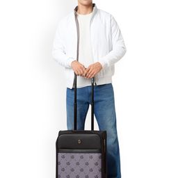 DKNY Unisex Textured Soft-Sided Cabin Trolley Bag-31