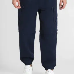 American Eagle Navy Regular Fit Joggers-image-44