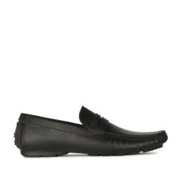 Bata Men's Black Formal Loafers-image-93