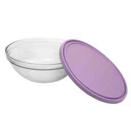 Duralex 'Freshbox' Transparent & Purple Glass 20.5 cm Container With Lid (1.59 L) - Set of 1 image 3