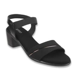 Metro Women's Black Ankle Strap Sandals-image-48