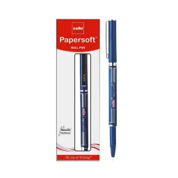 Cello Papersoft Long-Lasting Blue Ball Pen (Pack of 10)-image-60