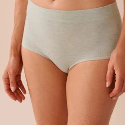 La Vie En Rose Green High Waist Hiphugger Panty-image-64