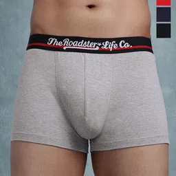 The Roadster Life Co. Men Pack of 5 Assorted Mid-RiseTrunks RD_SS24_TRK_006_AST_5PC-56