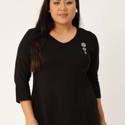 theRebelinme Women V-Neck T-shirt-picture-42