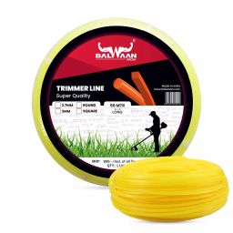 Balwaan Trimmer Line Nylon Rope Bundle for Brush Cutter (50m,3mm Square)(Pack of 2).-35