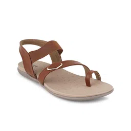 Thea Women Open Toe Flats with Buckles-image-72