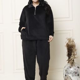 TAG 7 Women Shirt Collar Solid Night suit-picture-3