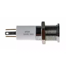 RS PRO Panel Mount Indicator 24V DC, Mounting Hole Size 14 mm, Termination Type Solder Tab, IP Rating IP67, Model No 7038869 image 4