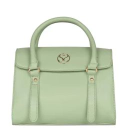 Sugarush Roxane Green Solid Medium Handbag-38