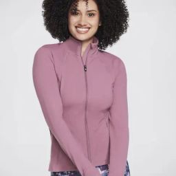 Skechers Dusty Pink Regular Fit Sports Jacket-picture-33