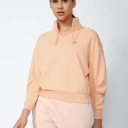 Reebok Peach Cotton Sweatshirt-picture-36