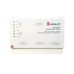 KISLAY Auto On-Load Changeover Switch Standard 3 Phase 4 Pole 63 A 440 V AC White, 63 FPACS-9
