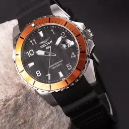 Sector Men Textured Dial Textured Straps Analogue Watch R3251276005-image-60