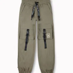 Gini and Jony Boys Regular Fit Comfort Cotton Cargos Trousers-image-31