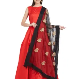Dupatta Bazaar Black Dupatta-83