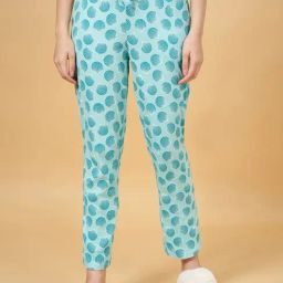 Dreamz by Pantaloons Blue Cotton Printed Pyjamas-image-100