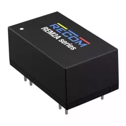 RECOM POWER DC-DC Converter 15 V DC 67 mA Output 4.5-12 V DC Input 2 W Through Hole, REM2A-0515D (Pack of 10 Pcs)-image-51