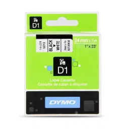 DYMO 24mm x 7m Black Print on White Tape Self-Adhesive Printer Label, S0720930-image-49