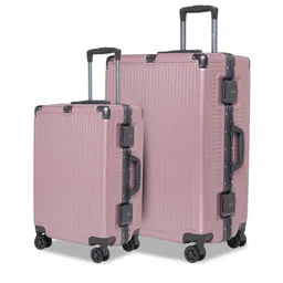 SWISS MILITARY Set of 2 Kinetic 8 Wheel Pc Body & Aluminium Frame Hard-Sided Trolley Bag-image-28