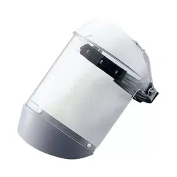 AS ONE Face Shield Upper And Lower Guards Anti-Fog Finish Chemical Resistant, 2128AFR-13