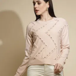 Global Republic Women Embroidered Pullover-image-32