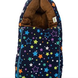 Baybee 3 in 1 Cotton Carry Bed Cum Portable Sleeping Bag Infant Bassinet Nest for Co-Sleeping - Velvet Brown-image-77