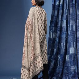 Taavi Ethnic Motifs Printed Bagru Kurta with Trousers & Dupatta image 4