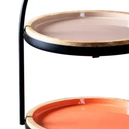 Nestroots Two Tier Cake Stand Buffet Organiser for cake cutting dining table cup cake Dessert Stand image 5