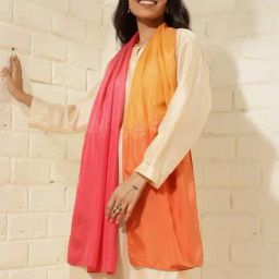 Fabindia Multicolored Printed Dupatta image 5