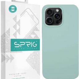 Sprig Liquid Silicone Magnetic Back Cover for APPLE iPhone 15 Pro (Green)-picture-11