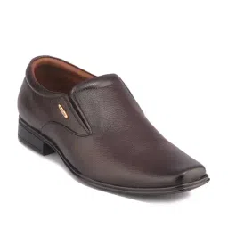 Red Chief Men's Brown Formal Slip-Ons-image-46
