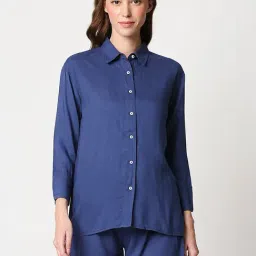 Bewakoof Blue Shirt With Shorts-32