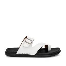 Hitz Men's White Toe Ring Sandals-picture-28