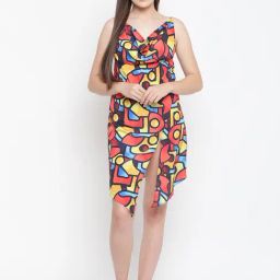 Erotissch Multicolored Printed Babydoll-picture-30