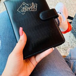 TPC Gifts Men Typography Textured Passport Holder with SIM Card Holder-12