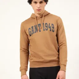 GANT Brown Slim Fit Printed Sweatshirt-picture-22