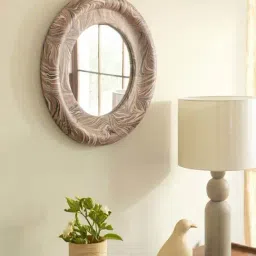 Ellementry Brown Ecomix Gaiyo Large Mirror-2