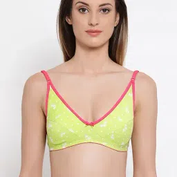 Clovia Green Printed Full Coverage Bra-picture-19