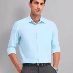 Ad By Arvind Blue Regular Fit Shirt-image-57