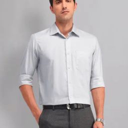 Ad By Arvind Grey Regular Fit Shirt-image-46