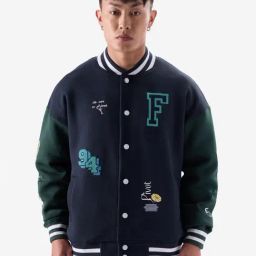 The Souled Store F.R.I.E.N.D.S: Best Of Times Multicolor Loose Fit Varsity Jacket-image-5