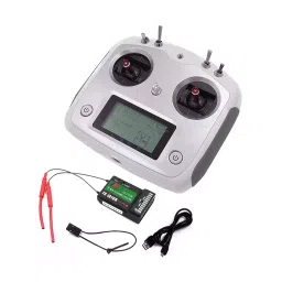 Flysky FS-i6S 2.4GHz 10CH AFHDS 2A RC Transmitter With FS-iA10B 10CH Receiver image 2