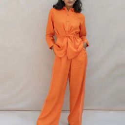 Anousshka Rust Rust Party Joggers-37