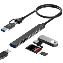 Portronics Grey Usb & Type-C Dual Plugs image 1