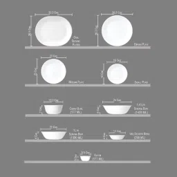 Corelle Asia Gold Series Frost Serving Bowl (950ml) image 3