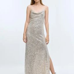 Cover Story Nude Sequined Dress-image-45