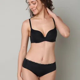 Vero Moda Intimates Black Medium Coverage Push-Up Bra image 1