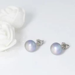 GIVA 92.5 Sterling Silver Pearl Earrings-picture-14