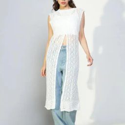showoffff Showoff White Regular Fit Shrug-picture-7